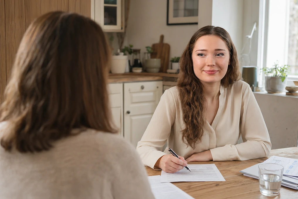 Beratungsgespräch bei Care 4 You